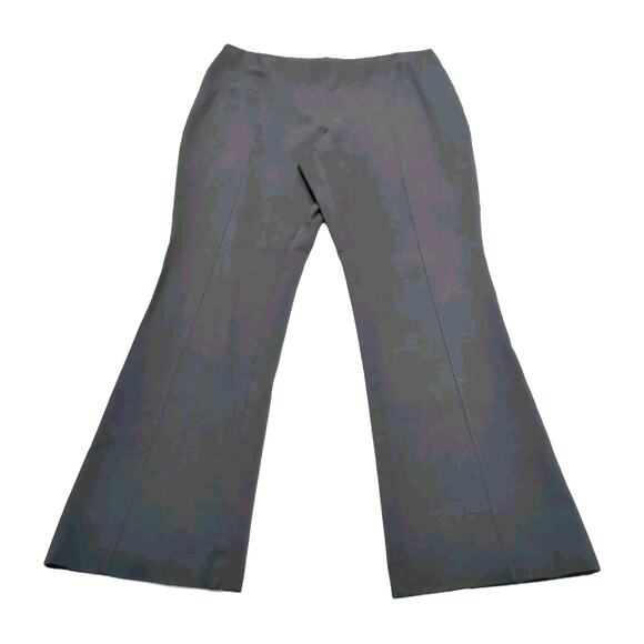 J JILL Barely Boot Cut Ponte Pants Womens LT Large Tall Black Stretch Pull-On - Picture 2 of 12